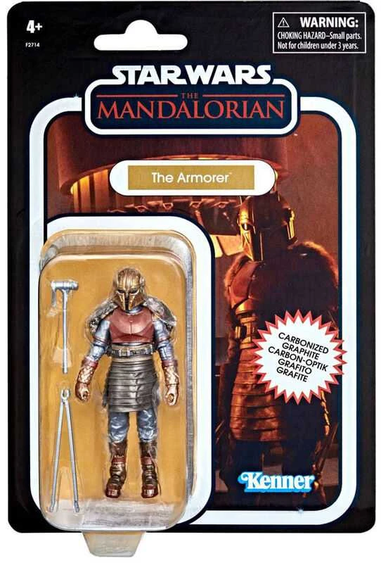 Hasbro Star Wars Carbonized Collection The Armorer figure 10cm vintage
