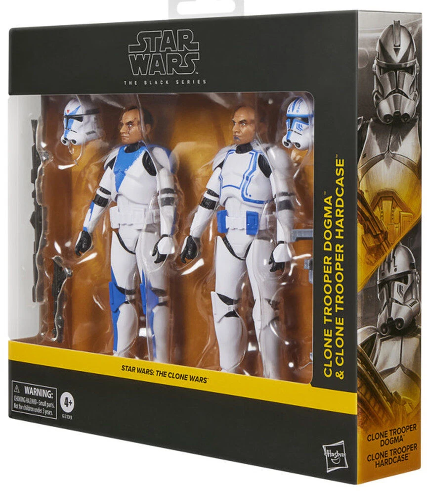Hasbro Star Wars Clone Trooper Dogma & Clone Trooper Hardcase pack 2 figures 15cm