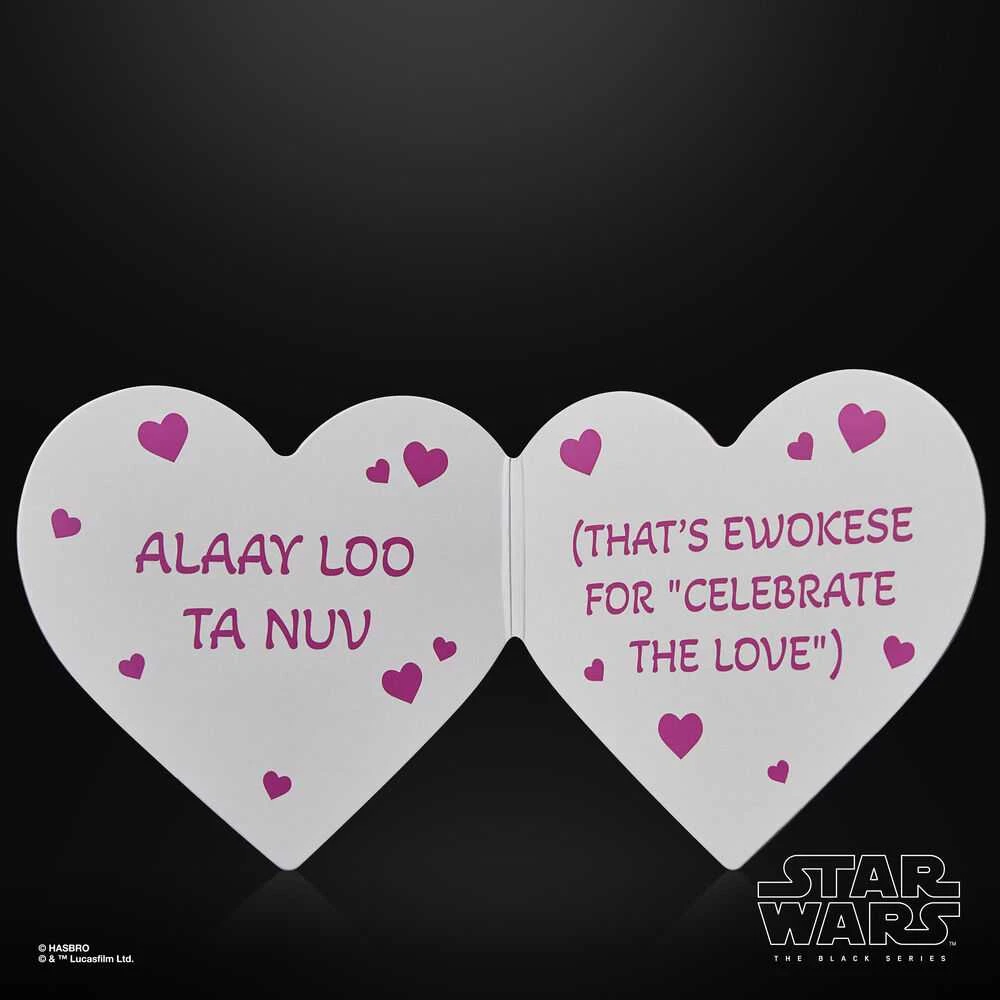 Hasbro Star Wars Ewok Valentine's Day Edition figure 15cm