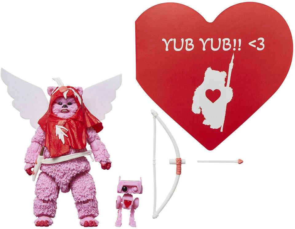 Hasbro Star Wars Ewok Valentine's Day Edition figure 15cm