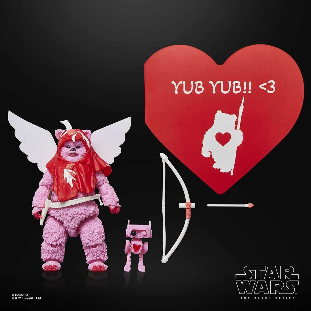 Hasbro Star Wars Ewok Valentine's Day Edition figure 15cm