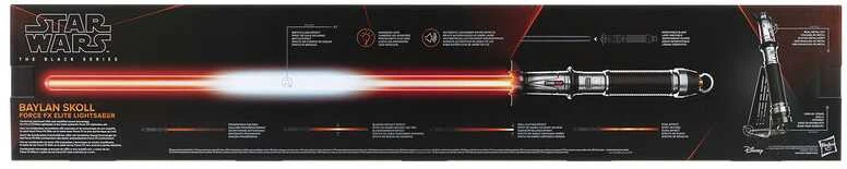 Hasbro Star Wars Forze FX Elite Baylan Skoll Lightsaber replica