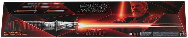 Hasbro Star Wars Forze FX Elite Baylan Skoll Lightsaber replica