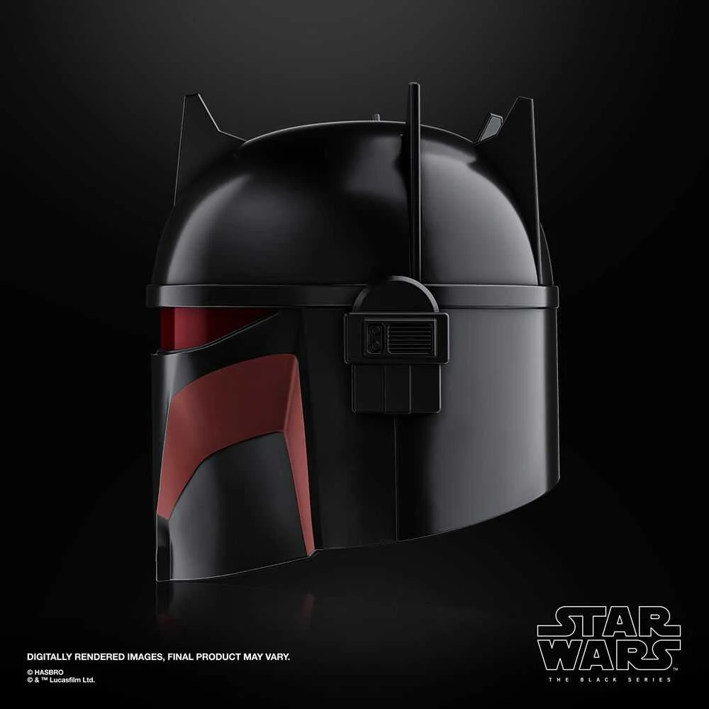 Kolekcionuojamas šalmas - Hasbro Star Wars The Juodas Series Moff Gideon Elektroninis šalmas