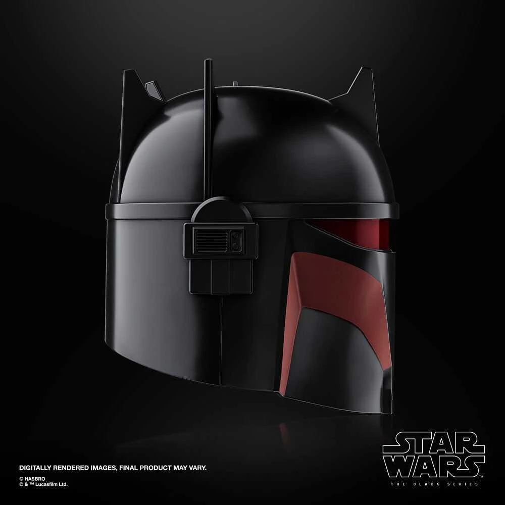 Kolekcionuojamas šalmas - Hasbro Star Wars The Juodas Series Moff Gideon Elektroninis šalmas