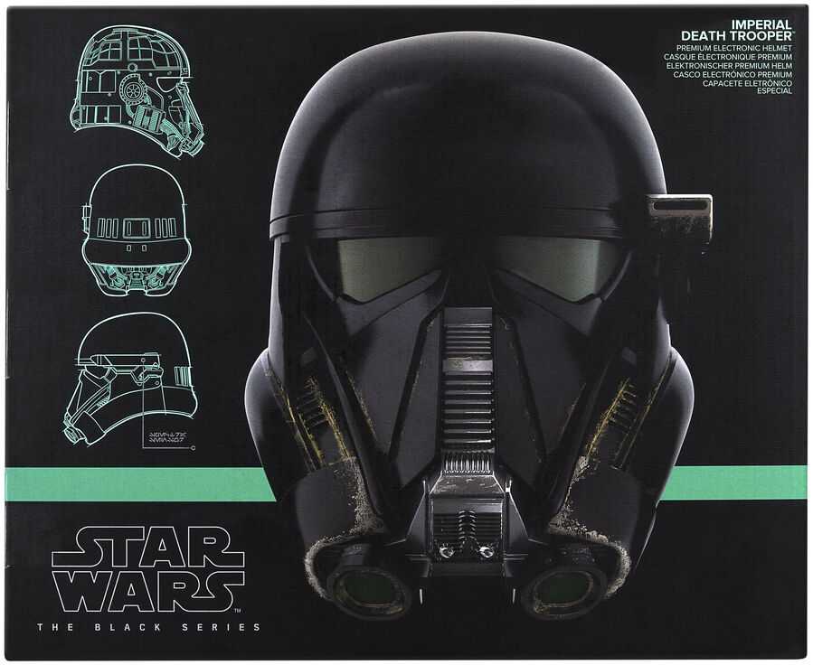 Star Wars The Black Series Imperial Death Trooper Elektroninis Šalmas