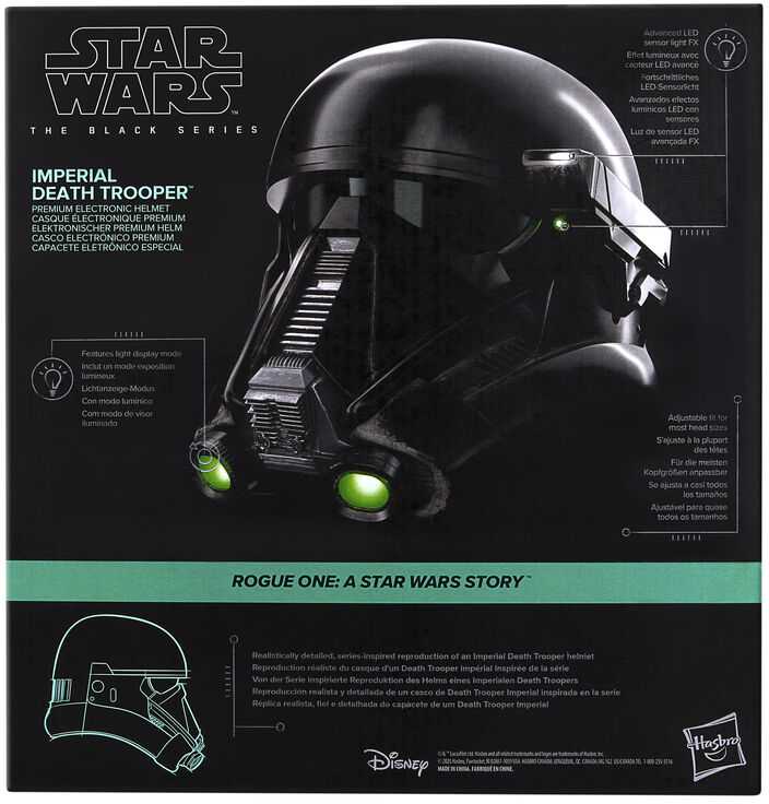 Star Wars The Black Series Imperial Death Trooper Elektroninis Šalmas