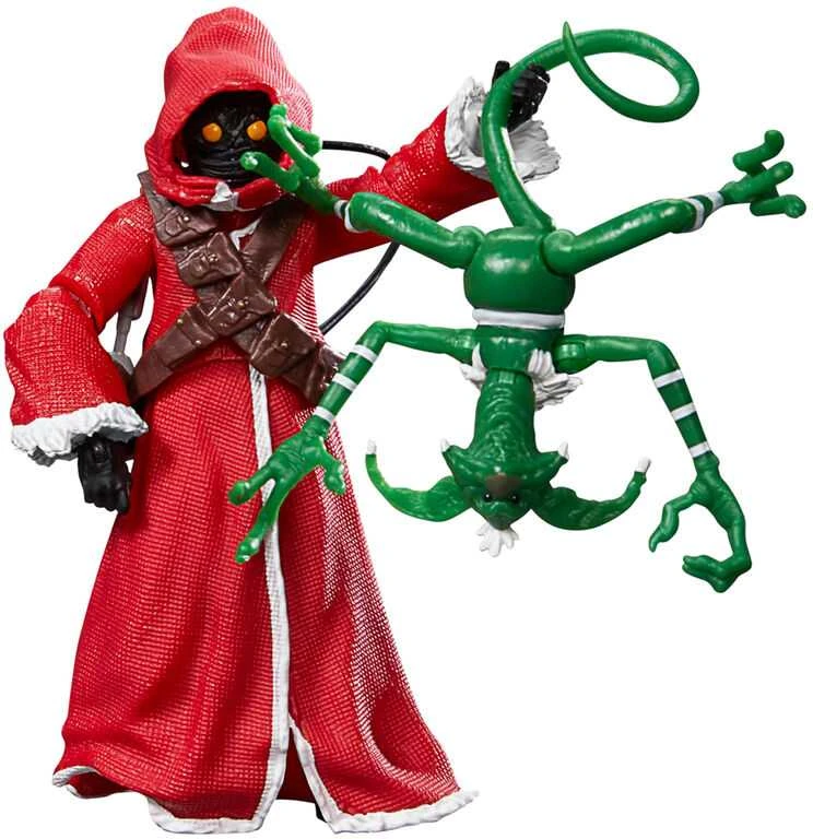Hasbro Star Wars Jawa & Salacious B. Crumb Holiday Edition figures 15-10cm