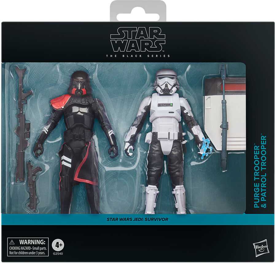Hasbro Star Wars Jedi Survivor Purge Trooper & Patrol Trooper pack 2 figures 15cm