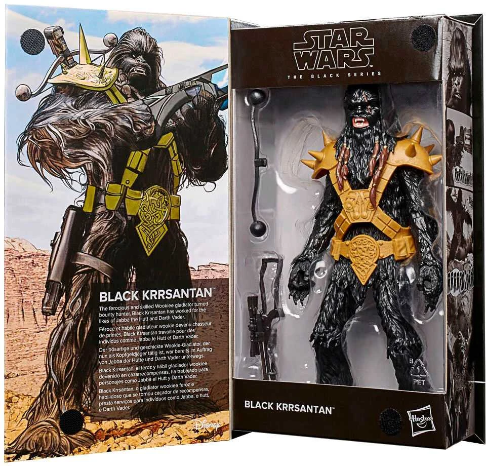 Hasbro Žvaigždžių karai Juodoji serija Juodasis Krrsantanas
