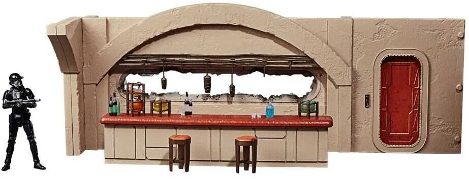 Hasbro Star Wars Mandalorian Nevarro Cantina + Imperial Death Trooper figure set