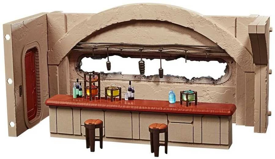 Hasbro Star Wars Mandalorian Nevarro Cantina + Imperial Death Trooper figure set