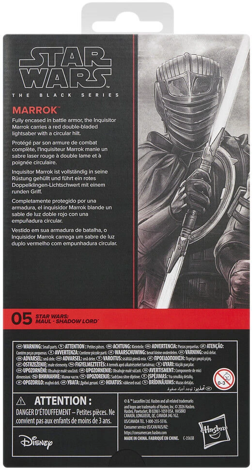 Hasbro Star Wars Maul - Shadow Lord Marrok figure 15cm
