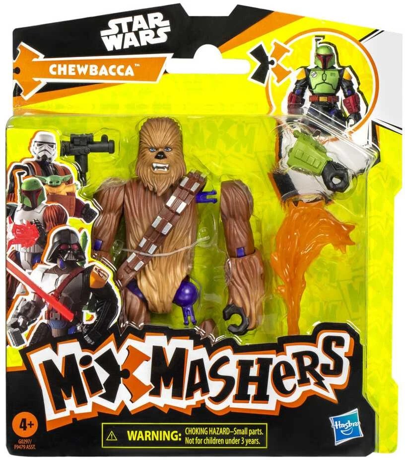 Star Wars Žvaigždžių karai - „MixMashers“ Chewbacca veiksmo figūrėlė (G0297)