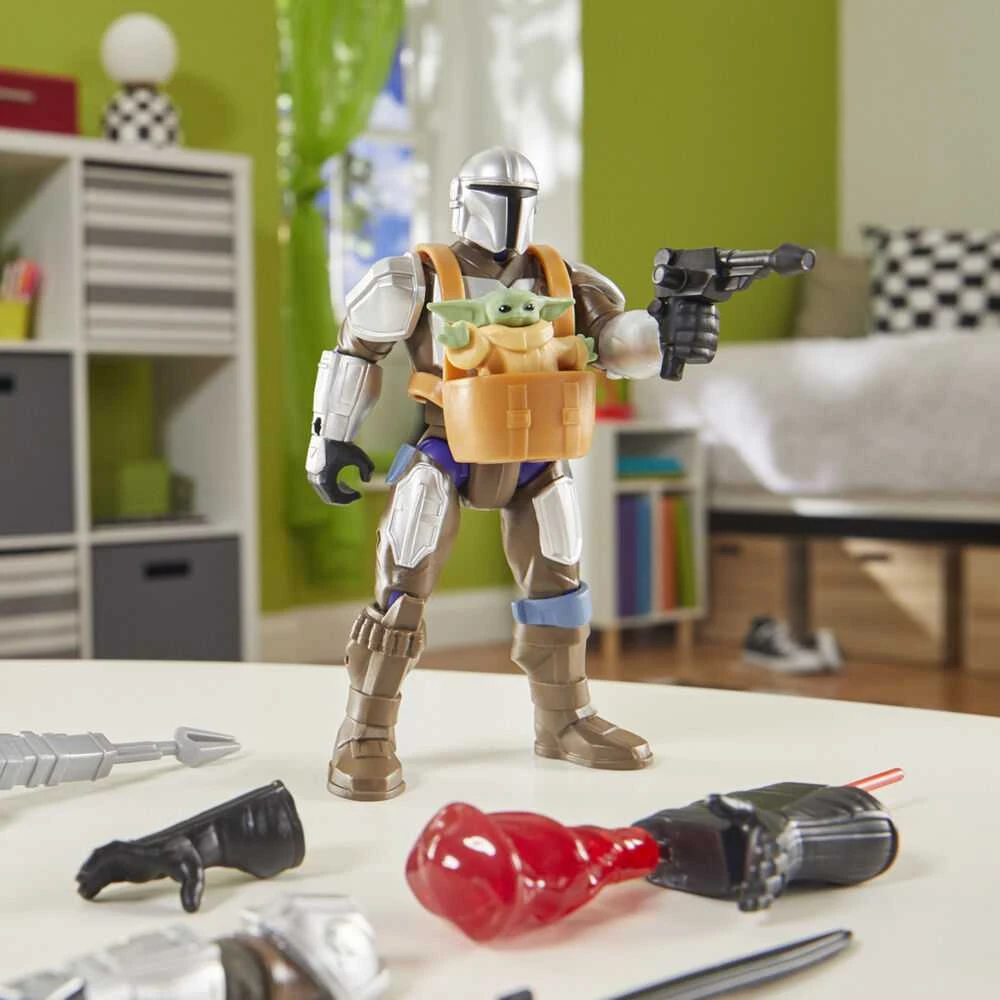 Hasbro Star Wars Mixmashers Deluxe Mandalorijos figūra
