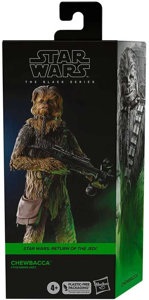„Hasbro Star Wars“ Juodas serija Čiubaka, 4 metai, Ruda