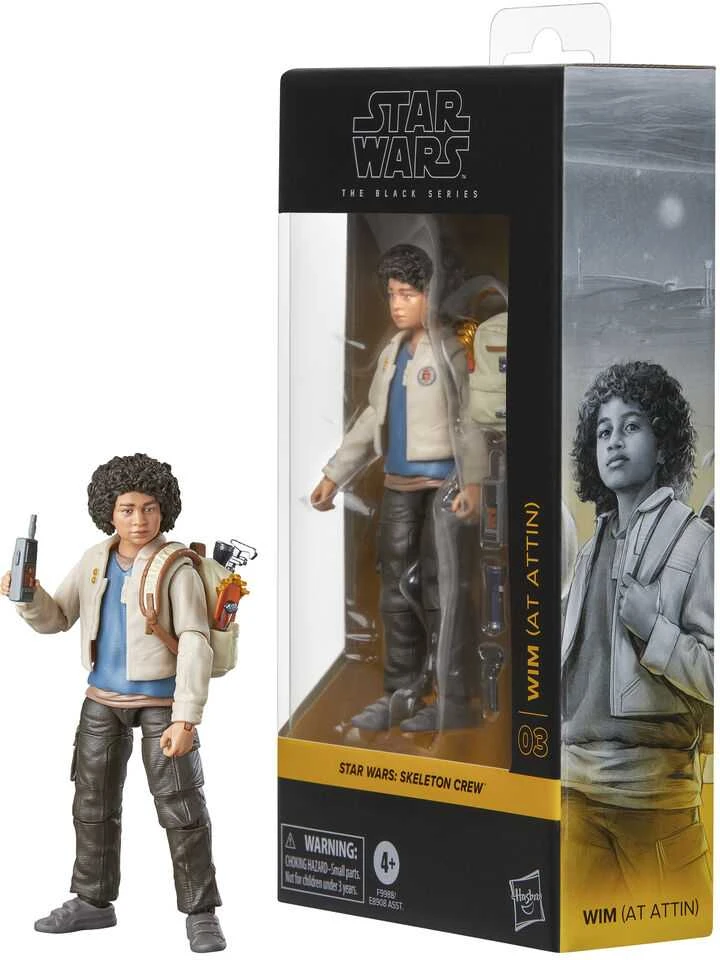 Hasbro Star Wars Skeleton Crew Wim At Attin figure 15cm