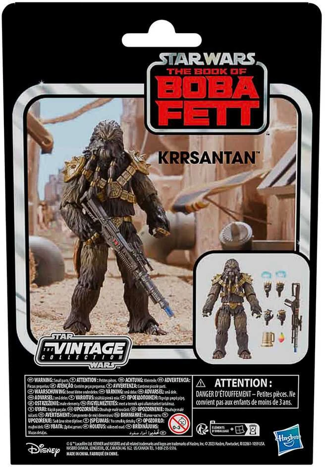 Hasbro Star Wars The Book of Boba Fett Krrsantan figure 9,5cm