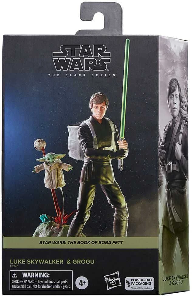 Hasbro - Star Wars The Juodas Series The Book Of Boba Fett Luke Skywalker And Grogu
