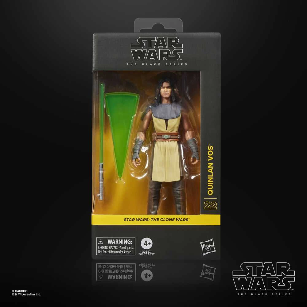 Hasbro Star Wars The Clone Wars Quinlan Vos figure 15cm