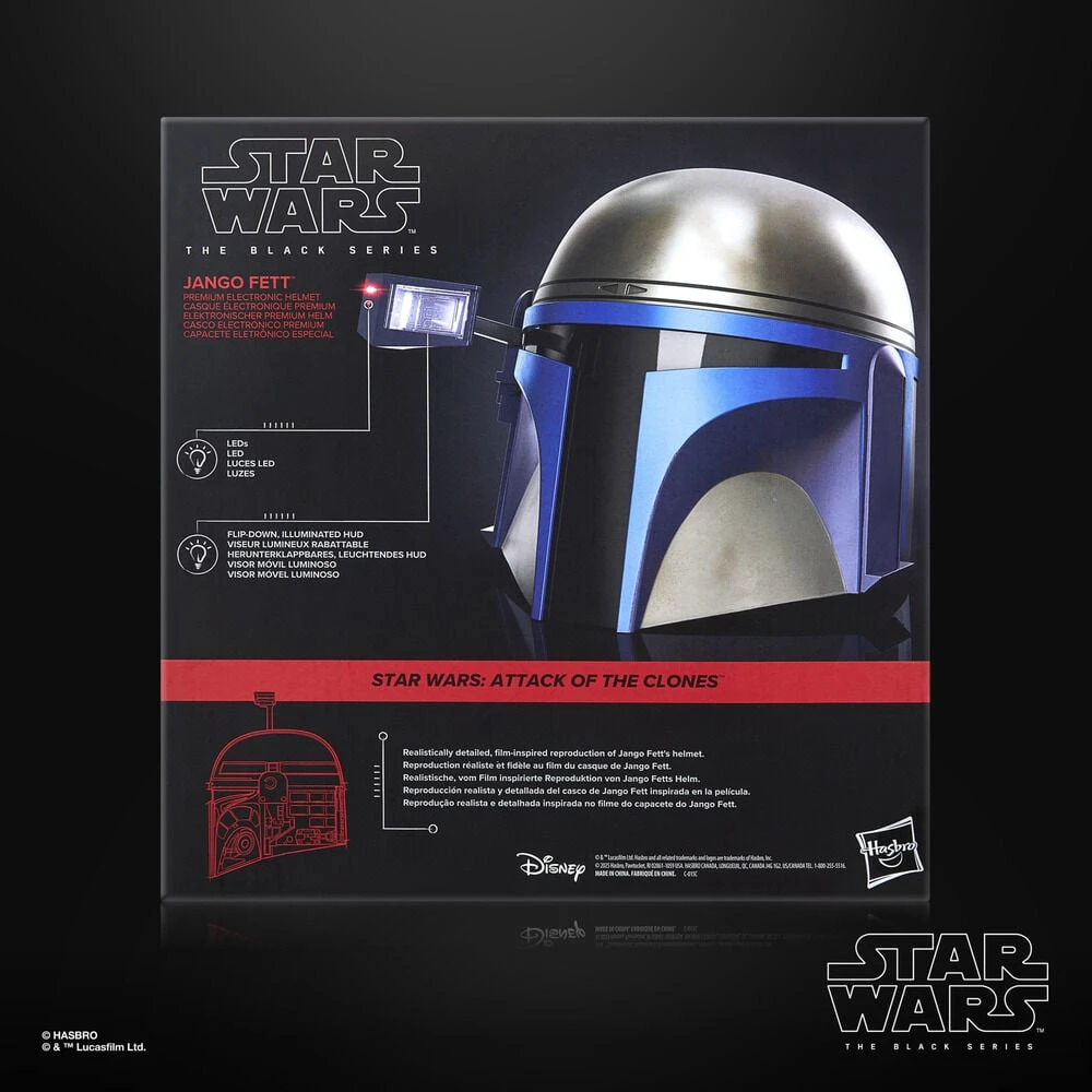 Hasbro Star Wars The Juodas Series premium electronic helmet