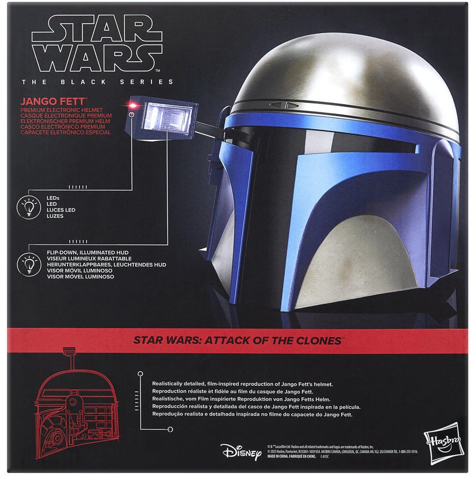 Hasbro Star Wars The Juodas Series premium electronic helmet