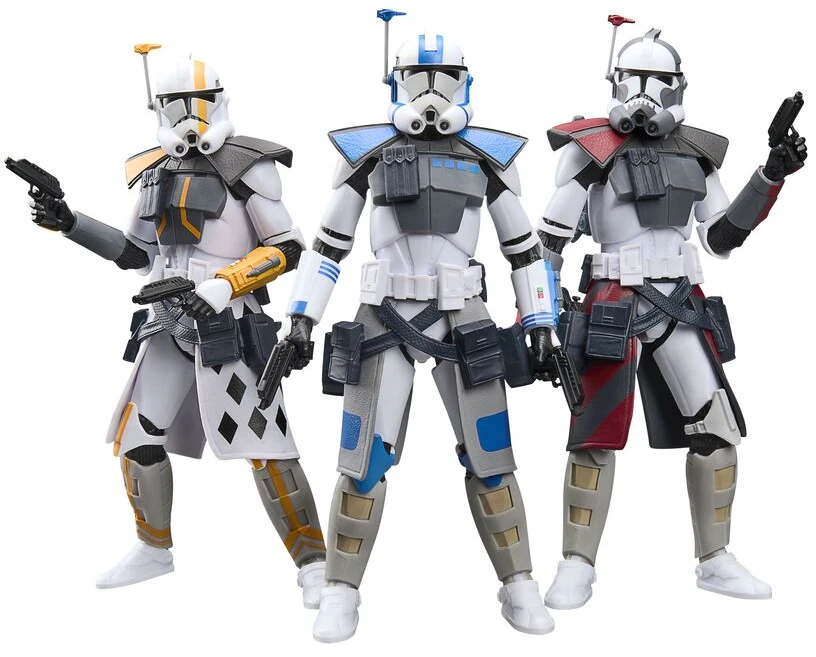 Hasbro Star Wars The Juodas Series Star Wars The Clone Wars set 3 figures 15cm