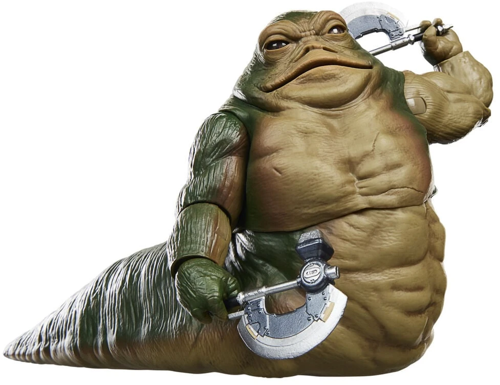 Hasbro Star Wars The Mandalorian and Grog Rotta The Hutt figure 16cm
