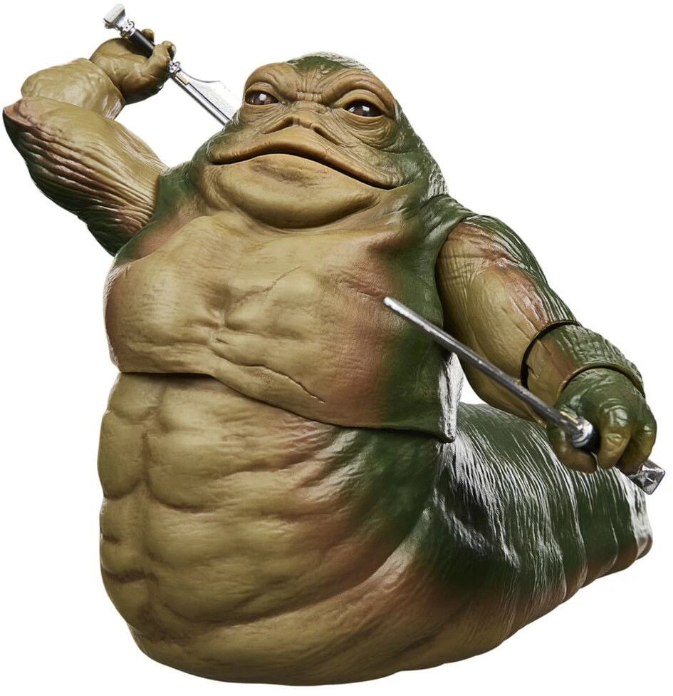 Hasbro Star Wars The Mandalorian and Grog Rotta The Hutt figure 16cm