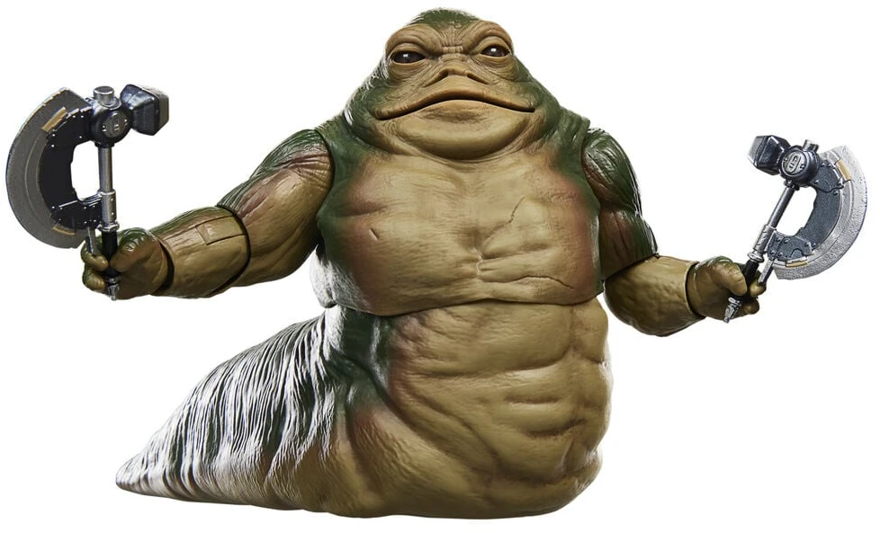 Hasbro Star Wars The Mandalorian and Grog Rotta The Hutt figure 16cm