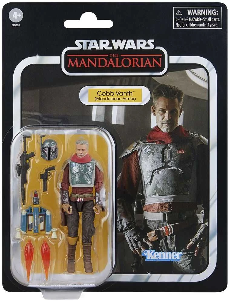 Hasbro Star Wars The Mandalorian Cobb Vanth Mandalorian Armor figure 9,5cm