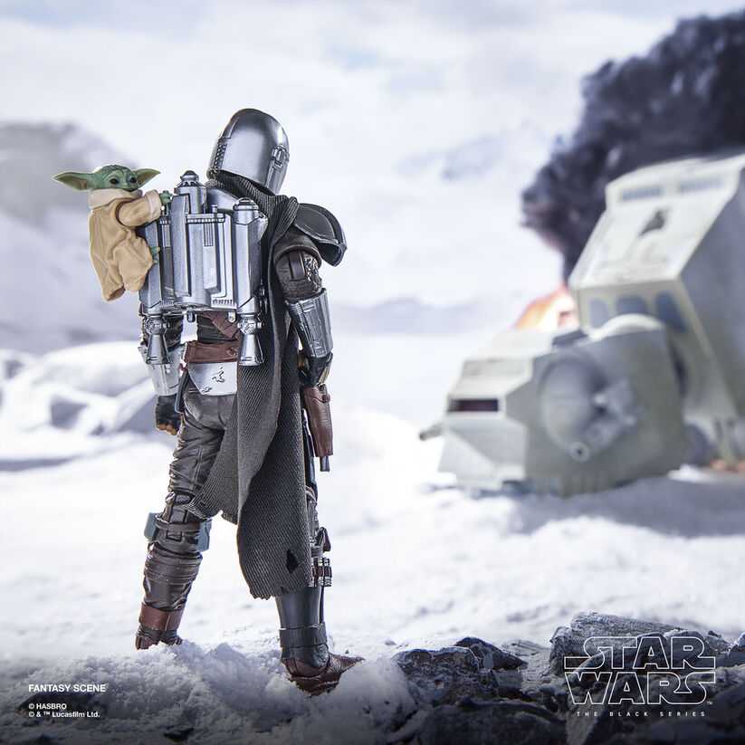 Hasbro Star Wars The Mandalorian & Grogu - The Mandalorian & Grogu figure 15cm