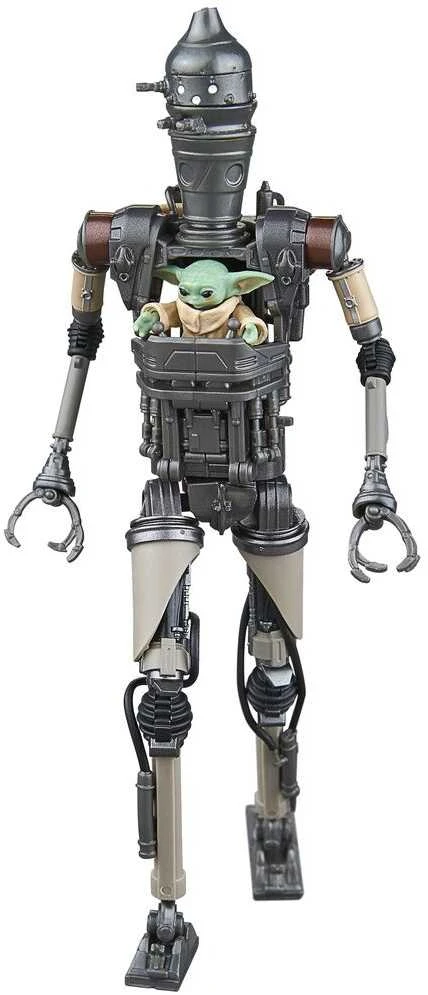 Hasbro Star Wars The Mandalorian IG-12 & Grogu set figures 15cm