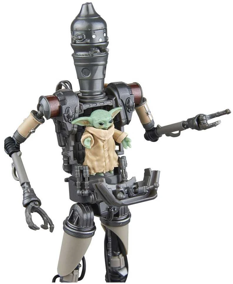 Hasbro Star Wars The Mandalorian IG-12 & Grogu set figures 15cm