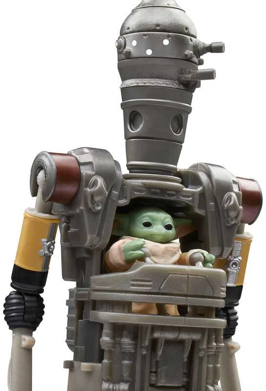 Hasbro Star Wars The Mandalorian IG-12 Grogu & Anzellan figure 9,5cm