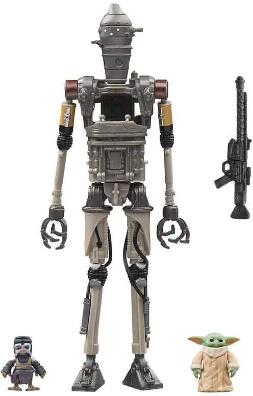 Hasbro Star Wars The Mandalorian IG-12 Grogu & Anzellan figure 9,5cm
