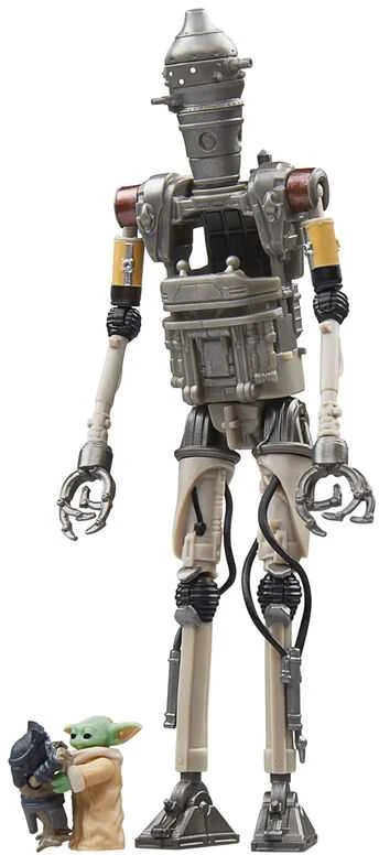 Hasbro Star Wars The Mandalorian IG-12 Grogu & Anzellan figure 9,5cm