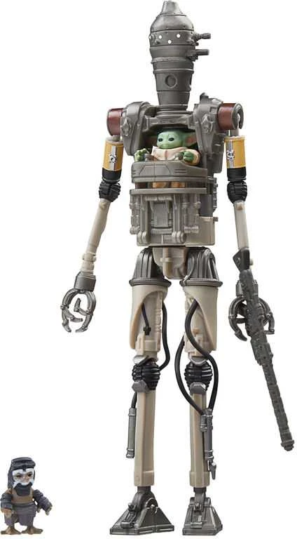 Hasbro Star Wars The Mandalorian IG-12 Grogu & Anzellan figure 9,5cm