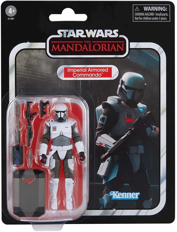Hasbro Star Wars The Mandalorian Imperial Armored Commando figure 9,5cm
