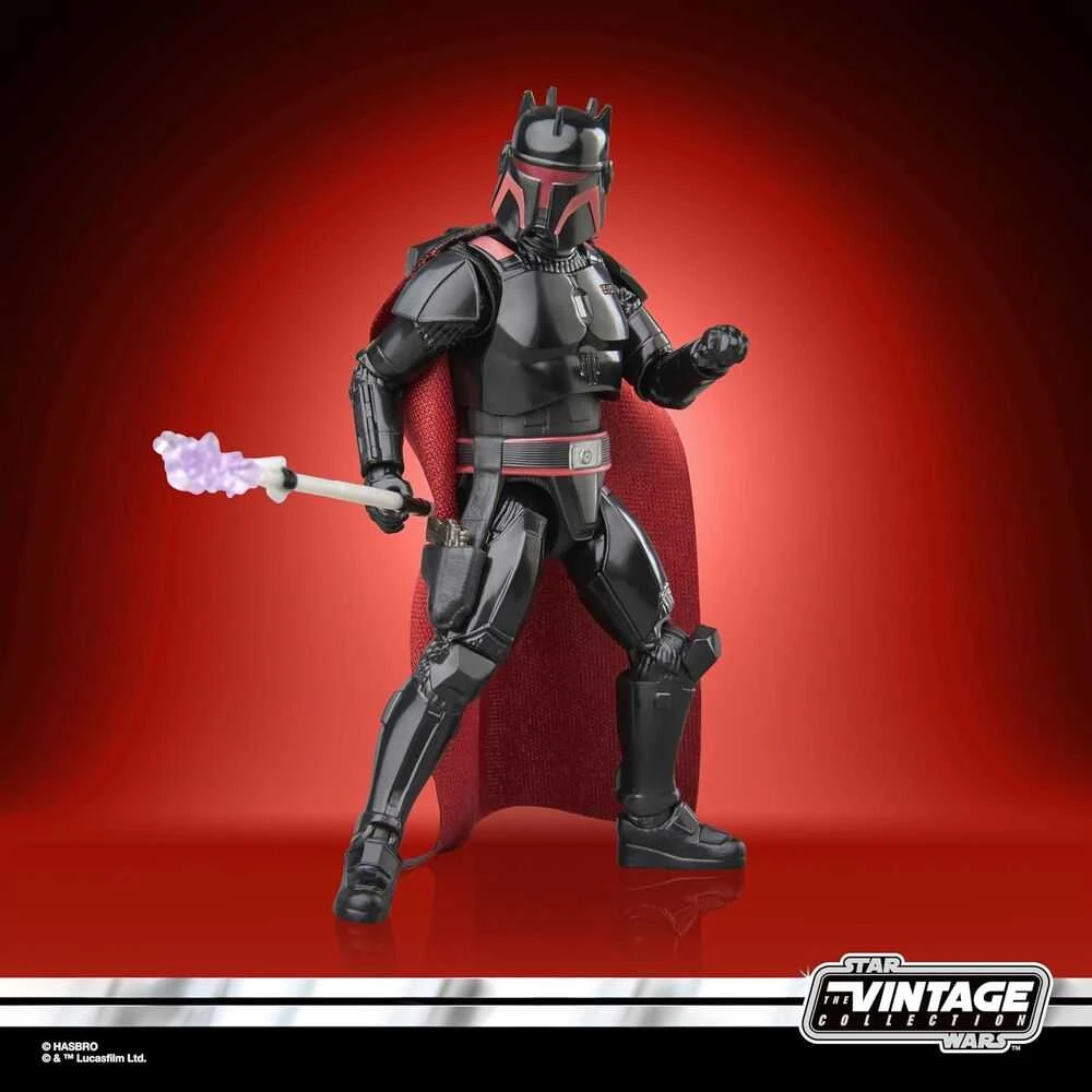 Hasbro Star Wars The Mandalorian Moff Gideon Dark Trooper Armor figure 9,5cm