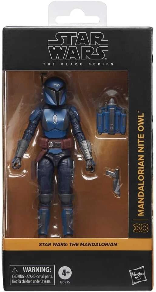 Hasbro Star Wars The Mandalorian Nite Owl figure 15cm