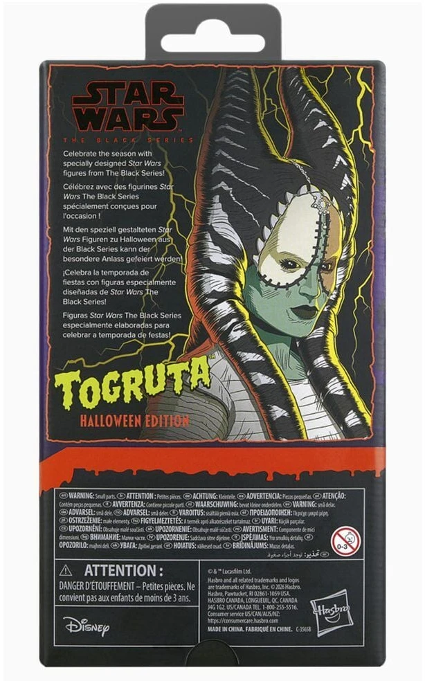 Hasbro Star Wars Togruta Halloween Edition figure 15cm