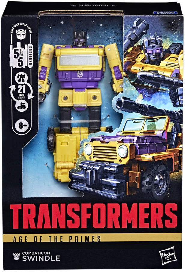 Hasbro Transformers Age Of The Primes Combaticon Swindle figure 16.5cm