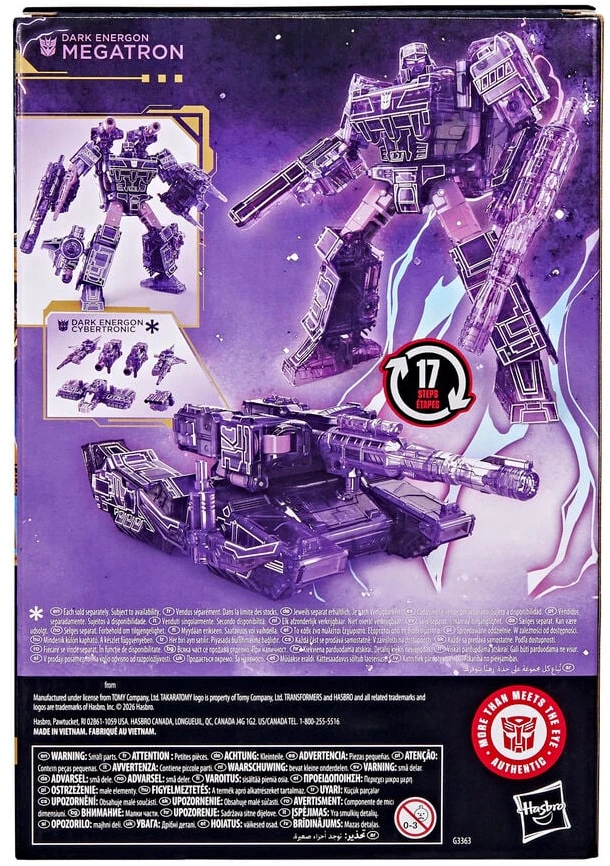 Hasbro Transformers Age of the Primes Megatron figure 17cm