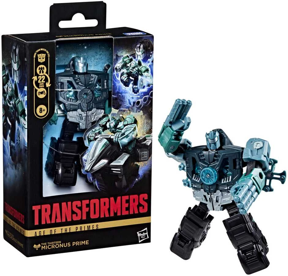 Hasbro Transformers Age of the Primes Micronus Prime figure 14cm