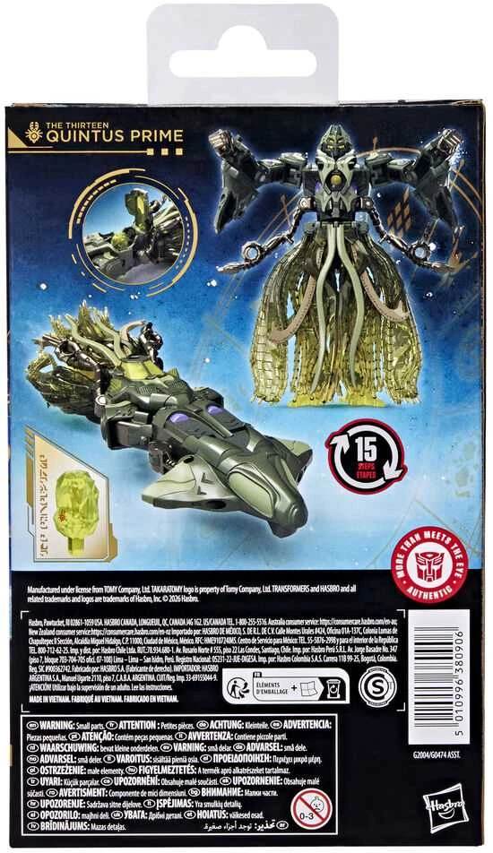 Hasbro Transformers Age of the Primes Quintus Prime The Thirteen figure 14cm
