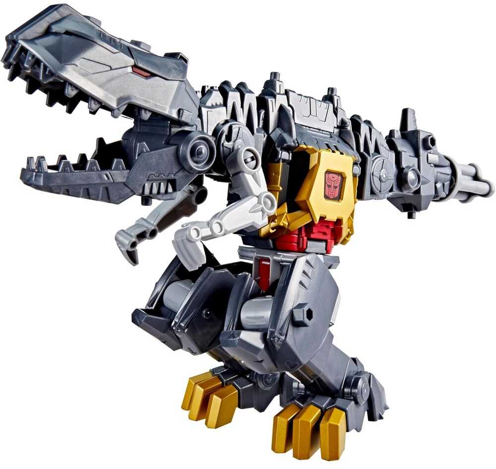 TRANSFORMERS TRANSFORMERIAI Cyberworld figūrėlė Chomp ir Battle Grimlock, 25 cm