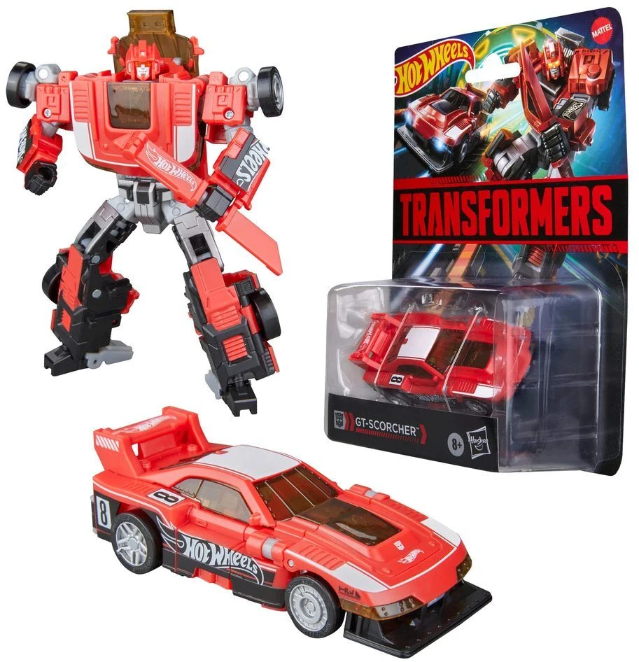 Hasbro Transformers Hot Wheels Gt Scorcher figure 12.5cm