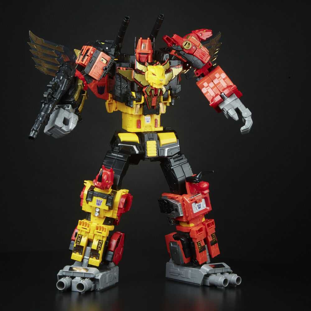 Hasbro Transformers Power of the Primes Predaking Combiner set figures