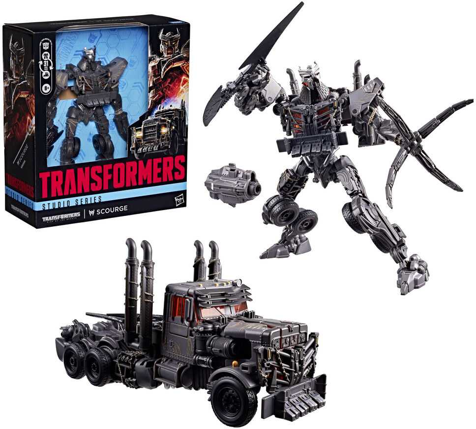 Hasbro Transformers Rise Of The Beasts - Transformers Studio Series Scourge figure 21.5cm